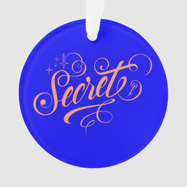 Geheimhaltung Ornament (Vorderseite)