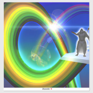 Geheimnis beim überdimensionalen Stargate Aufkleber