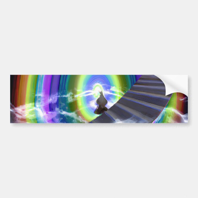Geheimnis beim überdimensionalen Stargate Autoaufkleber (Vorne)