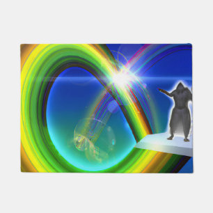 Geheimnis beim überdimensionalen Stargate Fußmatte