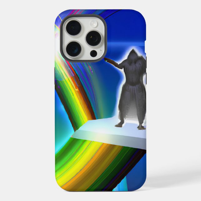 Geheimnis beim überdimensionalen Stargate iPhone 15 Pro Max Hülle (Rückseite)