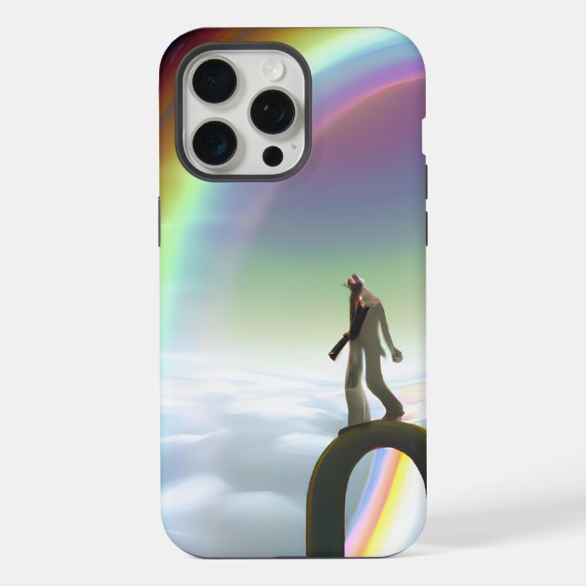 Geheimnis beim überdimensionalen Stargate iPhone 15 Pro Max Hülle (Rückseite)
