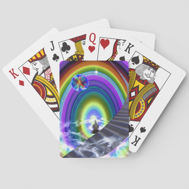 Geheimnis beim überdimensionalen Stargate Spielkarten (Rückseite)