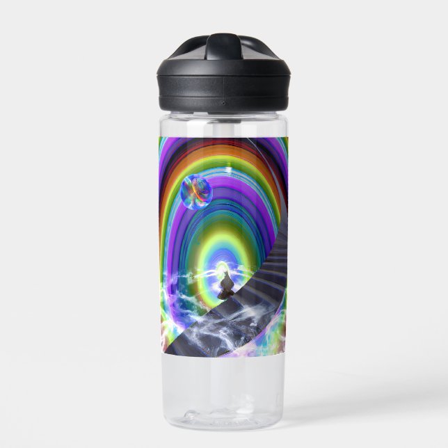 Geheimnis beim überdimensionalen Stargate Trinkflasche (Vorderseite)