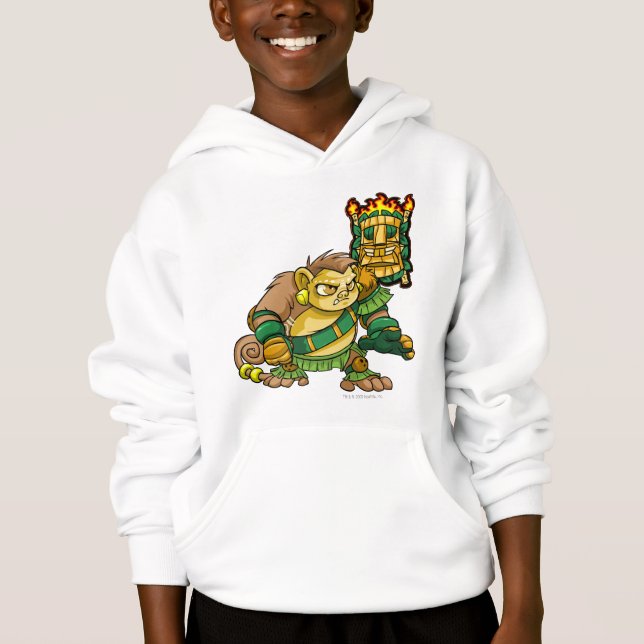 Geheimnis-Insel-Team-Kapitän 1 Hoodie (Vorderseite)