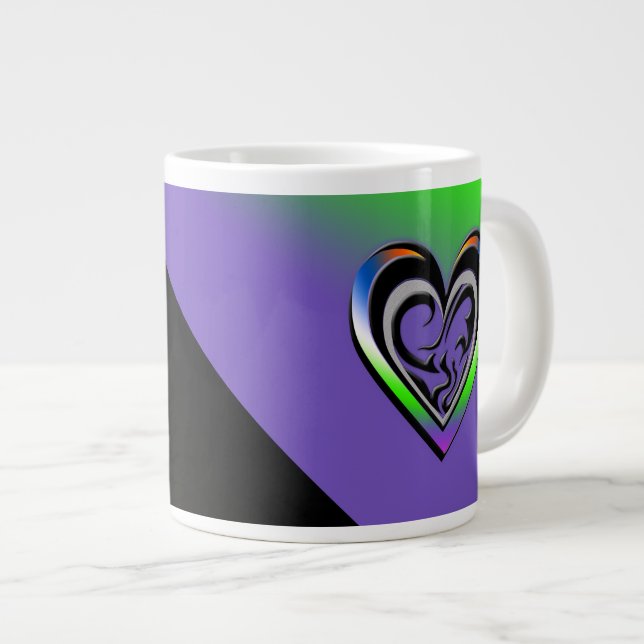 Geheimnis Jumbo-Tasse (Vorderseite Rechts)