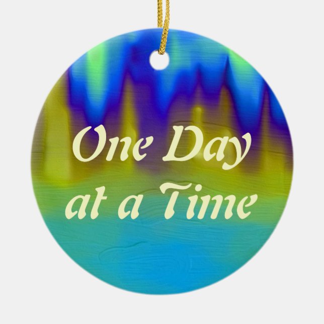 Geheimnis-Pool ODAT Keramik Ornament (Vorne)