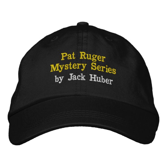 Geheimnis-Reihe Kugel-Kappen-Pats Ruger Bestickte Baseballkappe (Vorderseite)