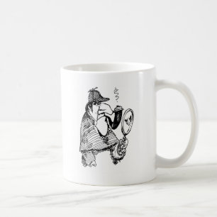 Geheimnis-Untersuchung Kaffeetasse