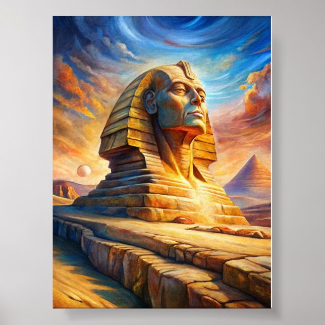 "Geheimnisse der Sphinx" Poster (Vorne)