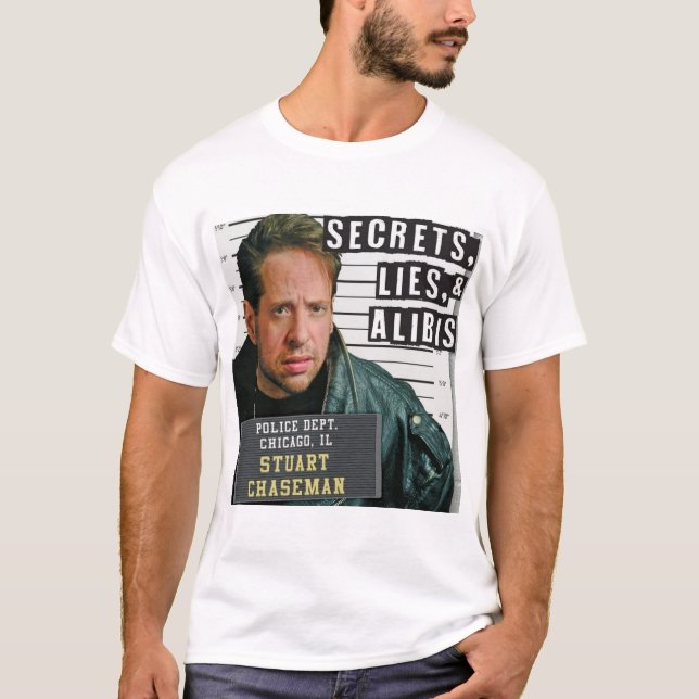 Geheimnisse und Alibis-T - Shirt (Vorderseite)