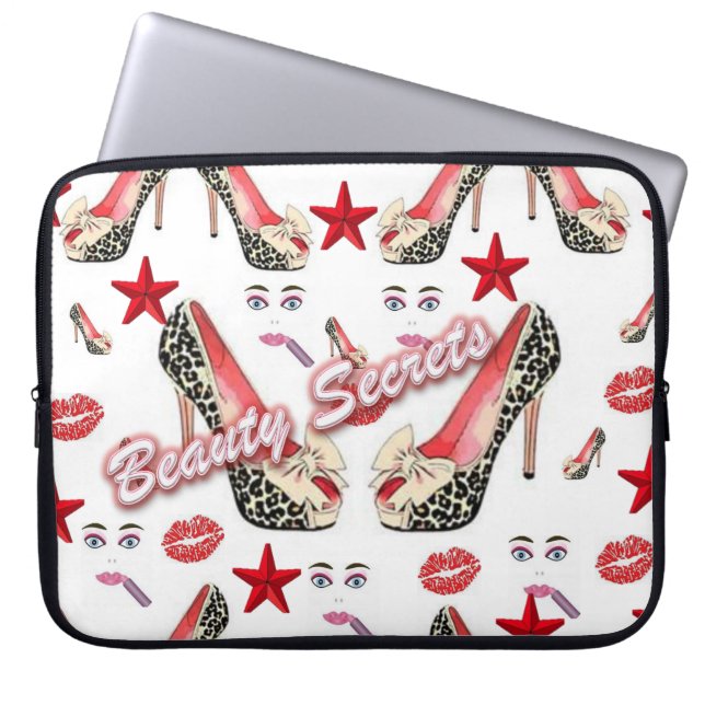 Geheimnisse von Laptop-Sleeve Schönheit Laptopschutzhülle (Vorderseite)