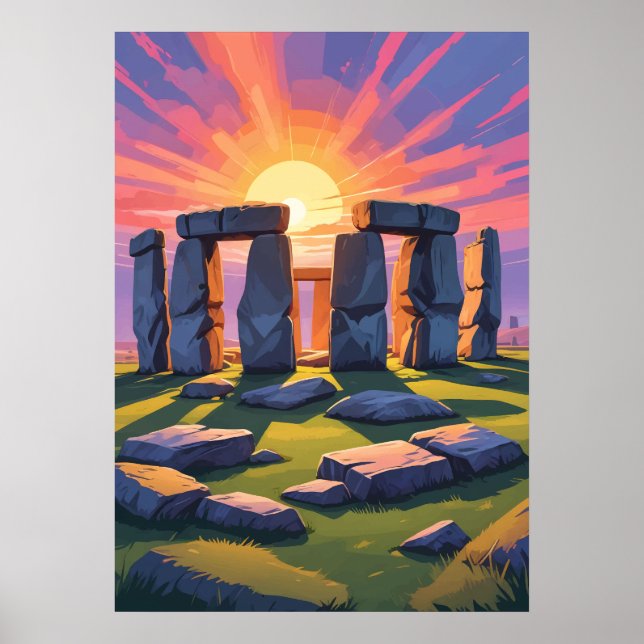Geheimnisse von Stonehenge Poster (Vorne)
