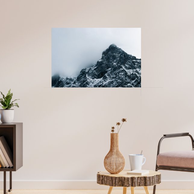 Geheimnisvolle Berge Poster (Wohnzimmer 3)