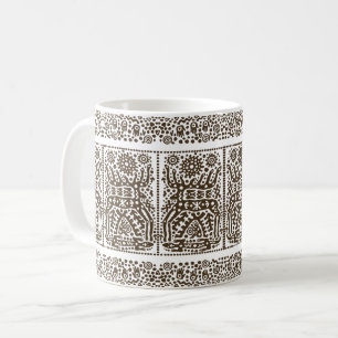 Geheimnisvolle Gravur: Majestätiger Riesenhirsch Kaffeetasse