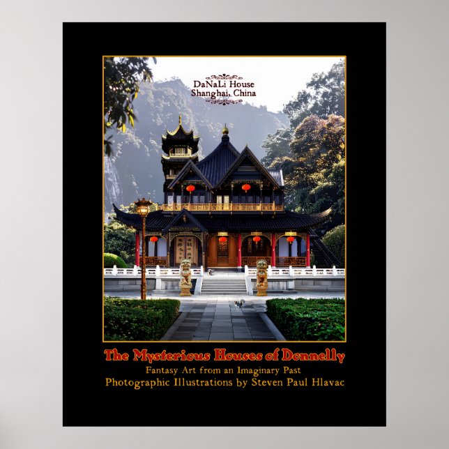 Geheimnisvolle Häuser Donnelly - Nr.3 China Poster (Vorne)