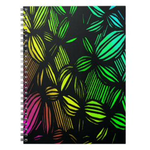 Geheimnisvolle Linien Notizblock