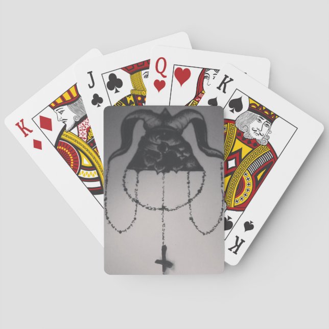 Geheimnisvolle Spielkarte-Plattform Spielkarten (Rückseite)