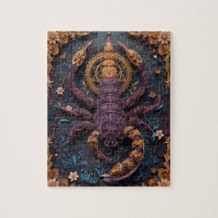 Geheimnisvoller Skorpion - Papierquilling