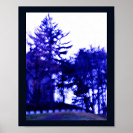 geheimnisvoller Wald Poster