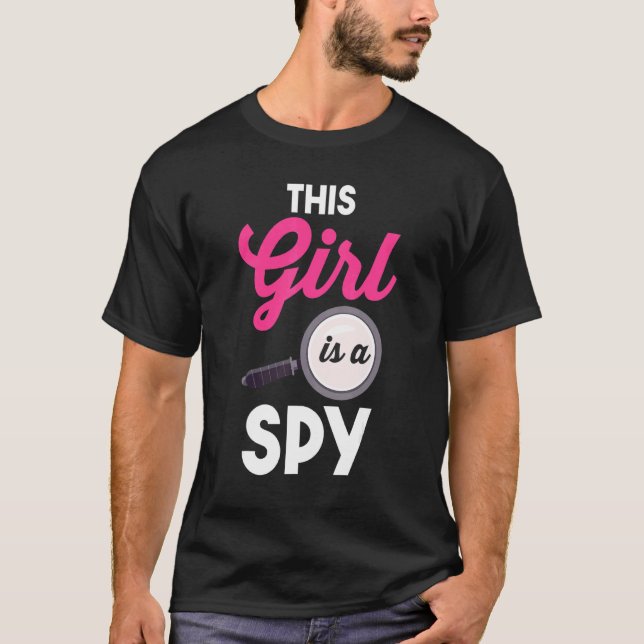 Geheimspion des Detektivs Privatdetektiv diesen Gi T-Shirt (Vorderseite)