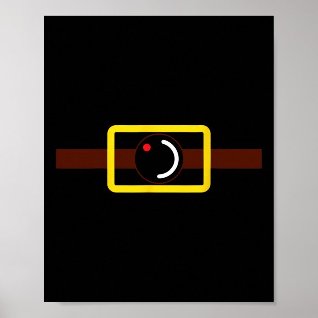 Geheimvideoaufzeichnung Witziges KameraHalloween K Poster (Vorne)