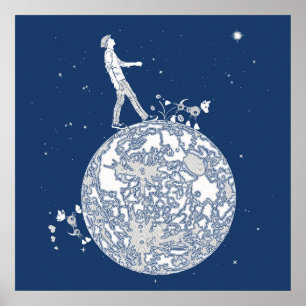 Gehen auf den Mond Poster