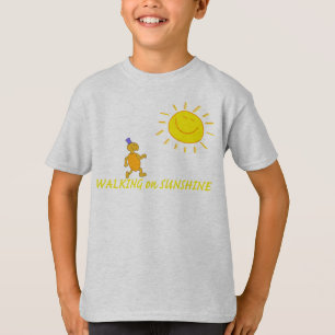 Gehen auf Sonnenschein T-Shirt