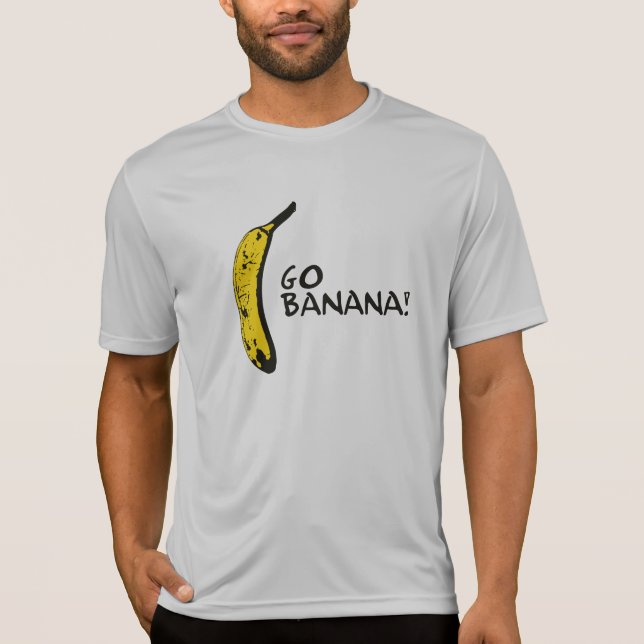 Gehen Bananen-Wettbewerbs-Shirt T-Shirt (Vorderseite)