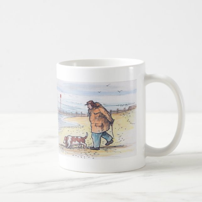 Gehen der Hund - 02 Kaffeetasse (Rechts)