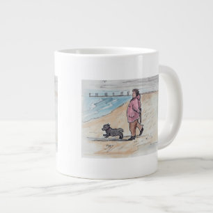Gehen der Hund - 03 Jumbo-Tasse