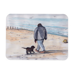 Gehen der Hund - 05 Magnet