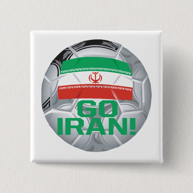 Gehen der Iran Button (Vorderseite)