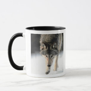 Gehen des grauen Wolfs Tasse