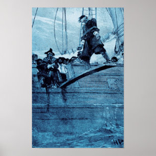 Gehen die Planke Poster