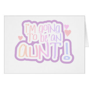 Gehen, eine Tante zu sein