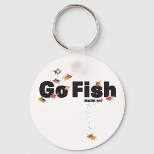 Gehen Fisch-Schlüsselanhänger Schlüsselanhänger