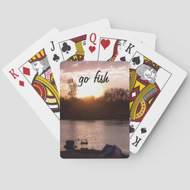 Gehen Fische Spielkarten (Rückseite)
