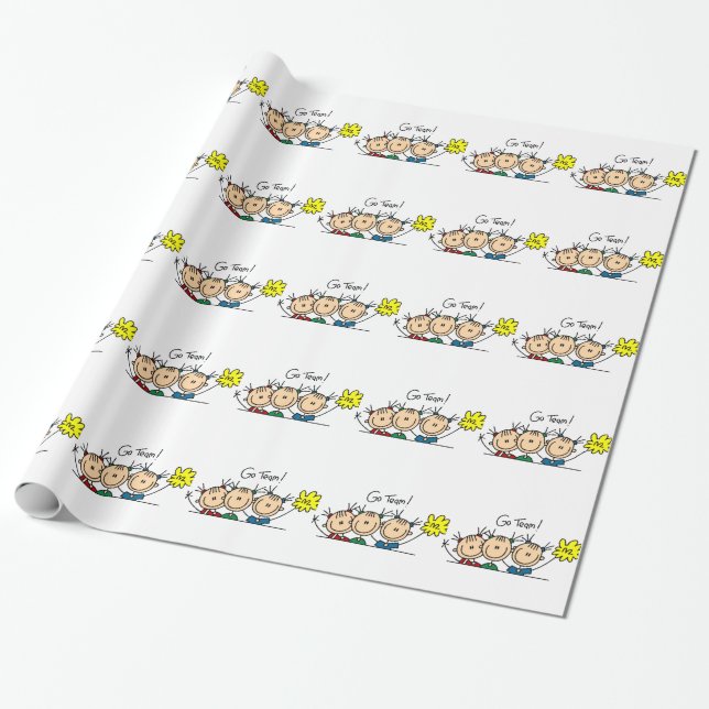 Gehen Geschenkpapier (Ungerollt)