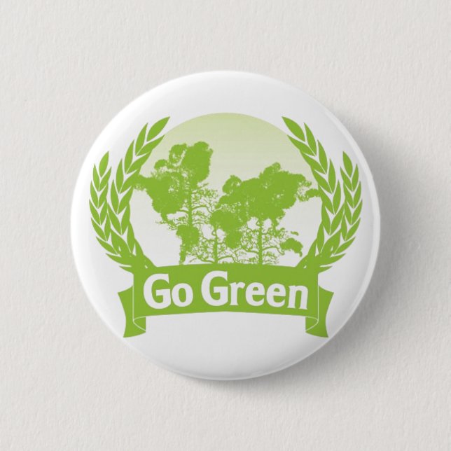 Gehen Grün Button (Vorderseite)