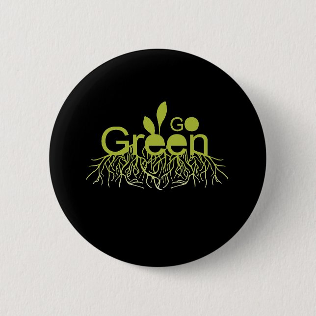 Gehen Grün Button (Vorderseite)