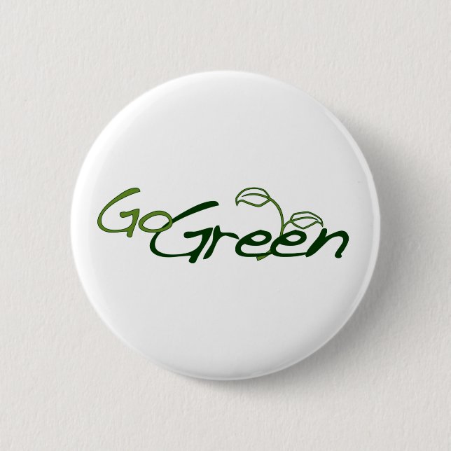 Gehen Grün Button (Vorderseite)