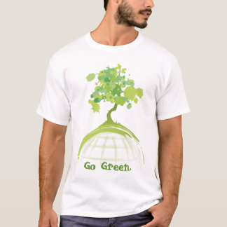 Gehen Grün T-Shirt