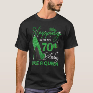 Gehen in meine 70. Geburtstagsgeschenke Frauen hoc T-Shirt