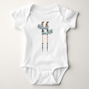 Gehen ist die beste Medizin Hippokrates Wanderpuls Baby Strampler