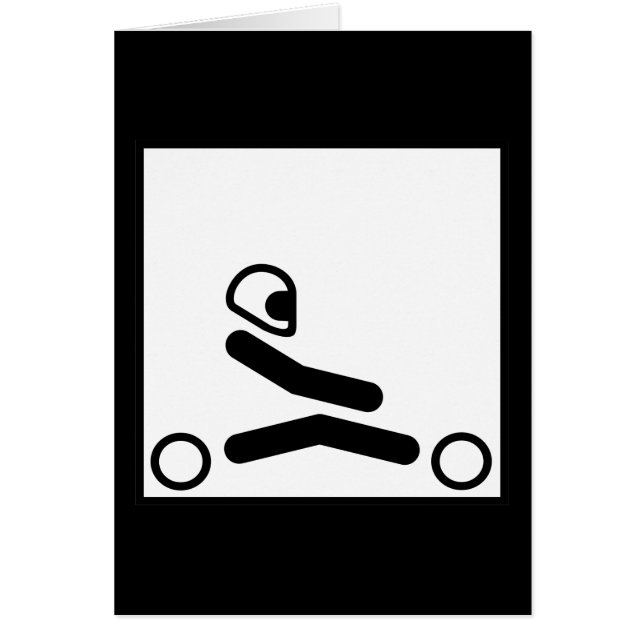 Gehen Kart Zahl (Vorne)