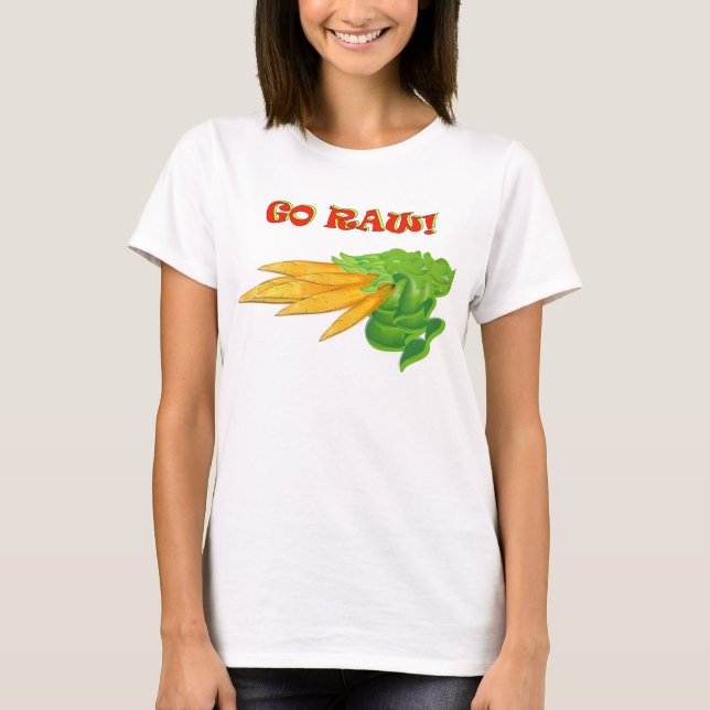GEHEN RAW-CARROTS T-Shirt (Vorderseite)