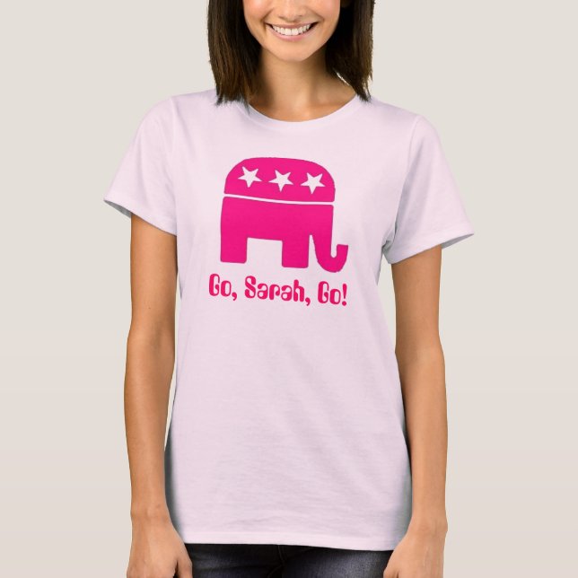 , Gehen Sarah, gehen! T-Shirt (Vorderseite)