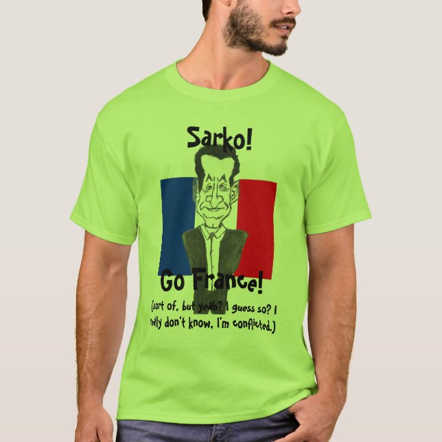 Gehen Sarkozy! T-Shirt (Vorderseite)