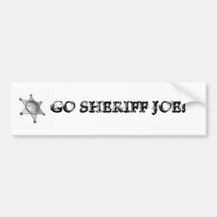 GEHEN SHERIFF JOE! AUTOAUFKLEBER
